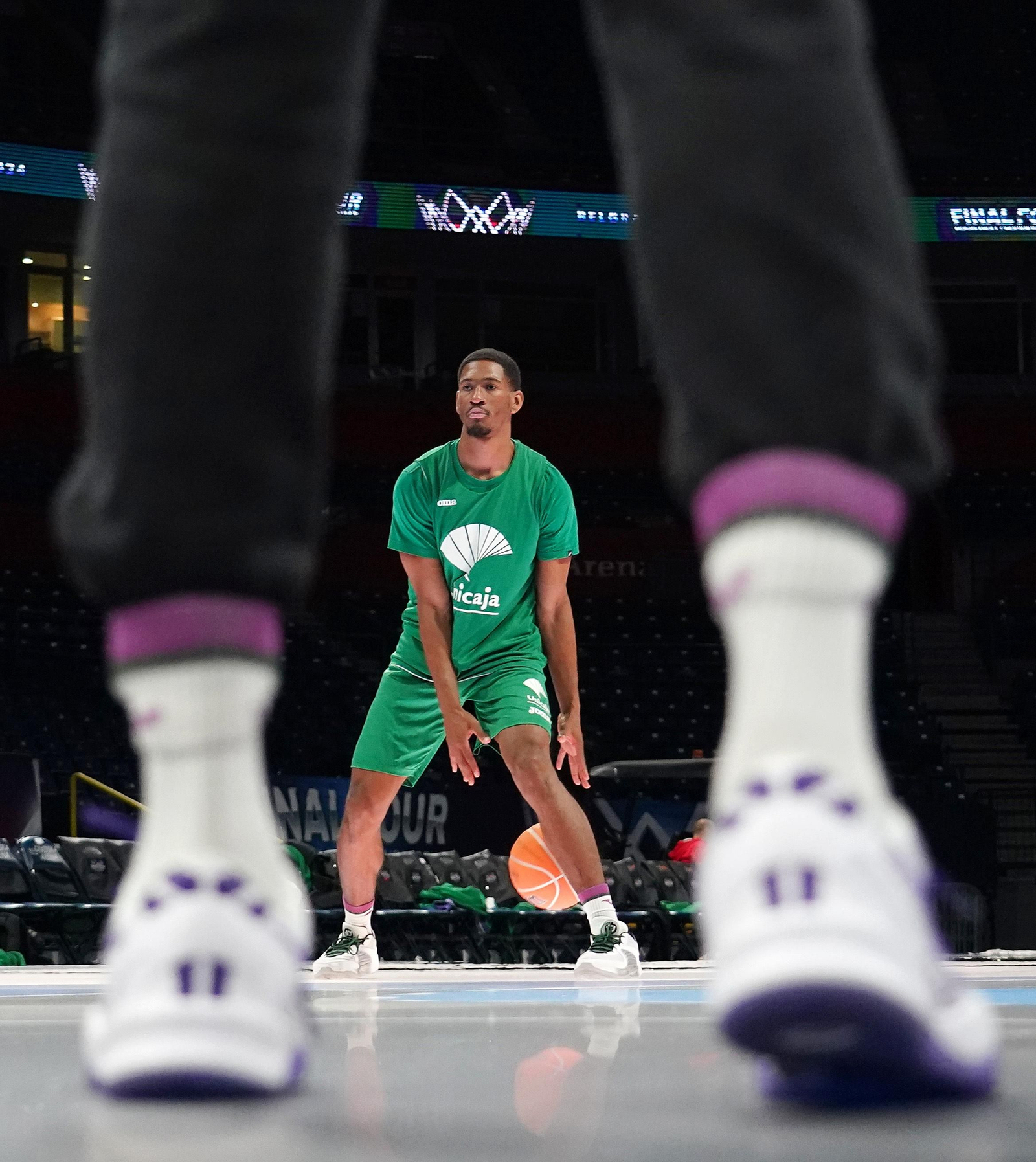 El último test del Unicaja en el Belgrado Arena