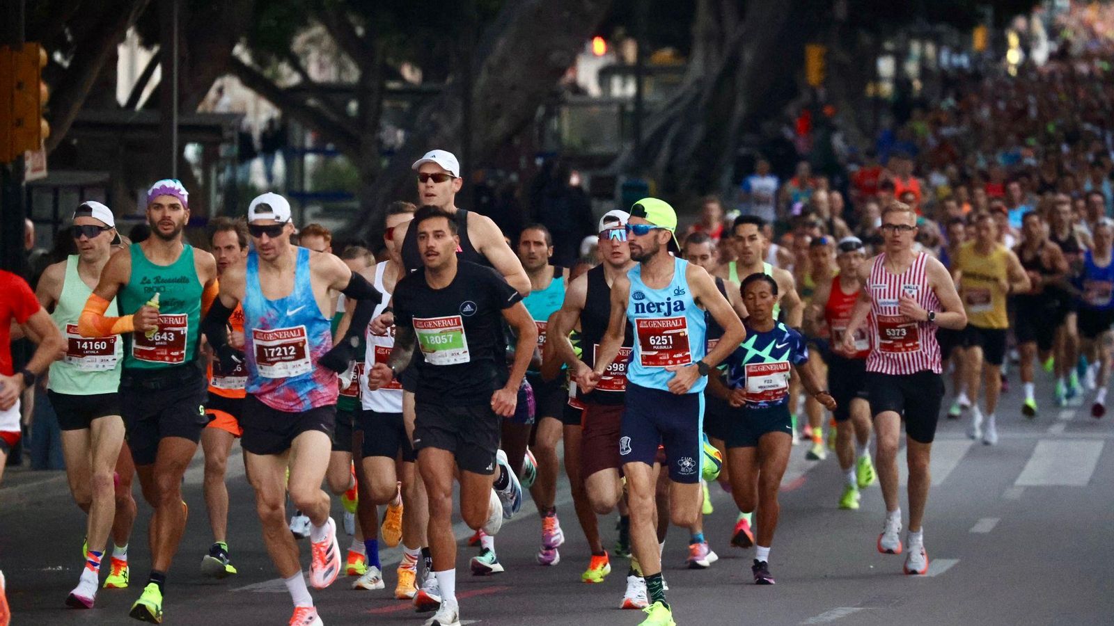 Las mejores fotos de la Maratón de Málaga 2024