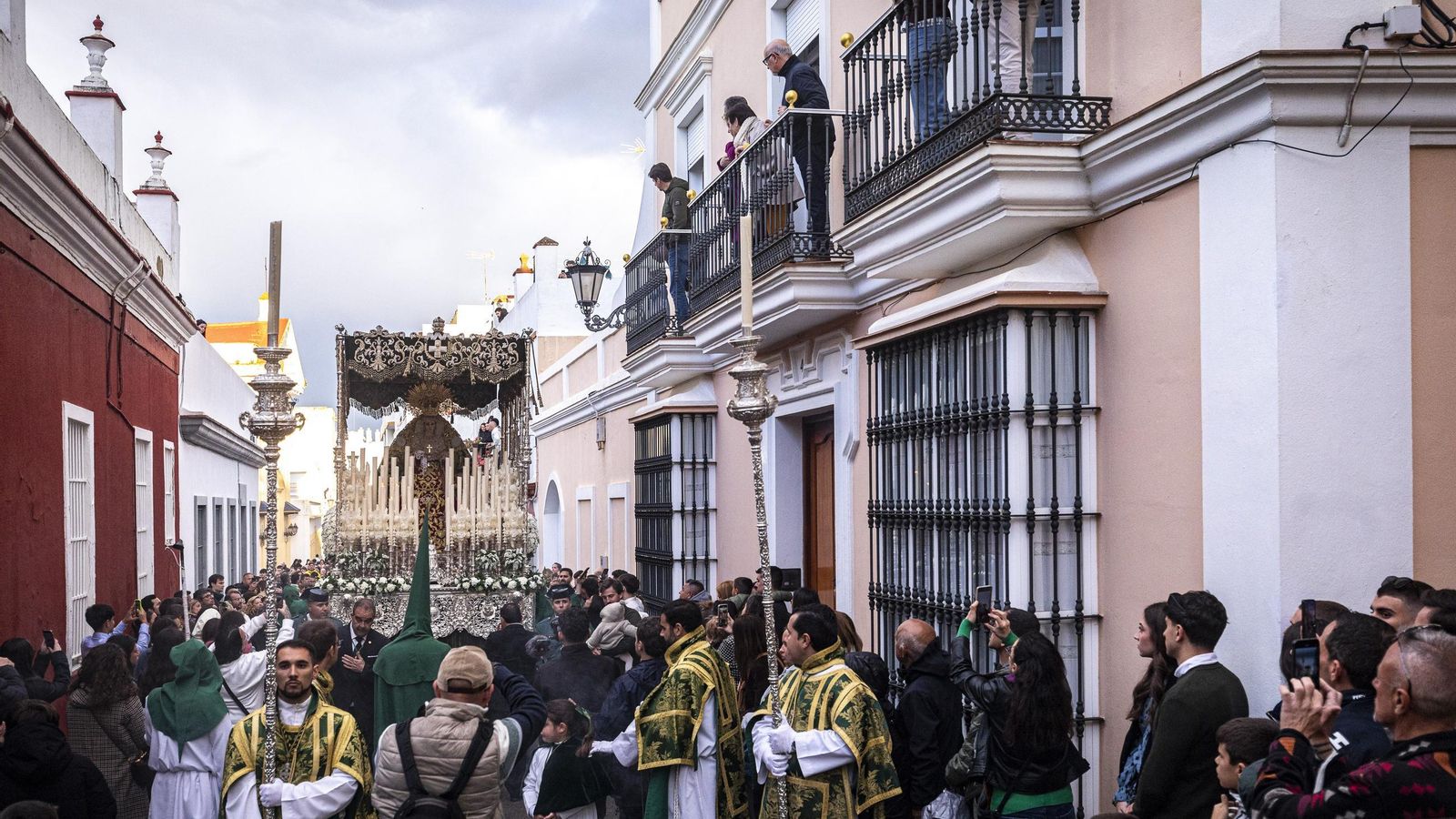 En imágenes, El Huerto de San Fernando fue la única hermandad del Martes Santo