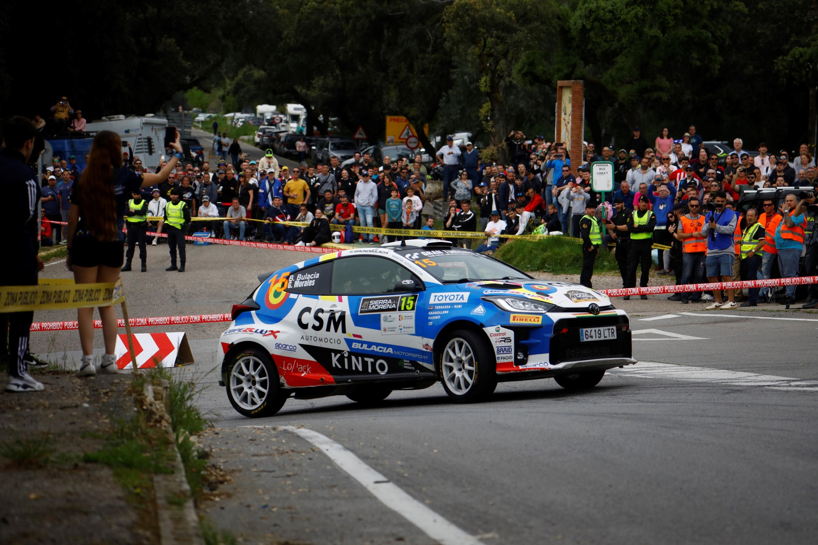 Las mejores fotos de la primera jornada del Rallye Sierra Morena 2024