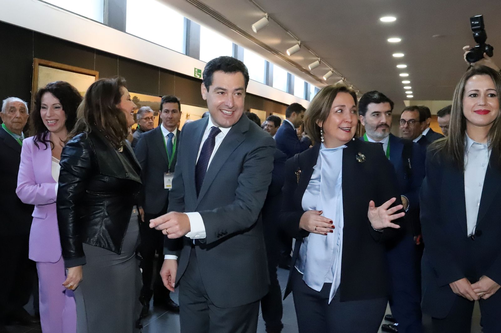 Imágenes de los Reyes Don Felipe y Doña Letizia en el congreso del 50 aniversario de Doñana
