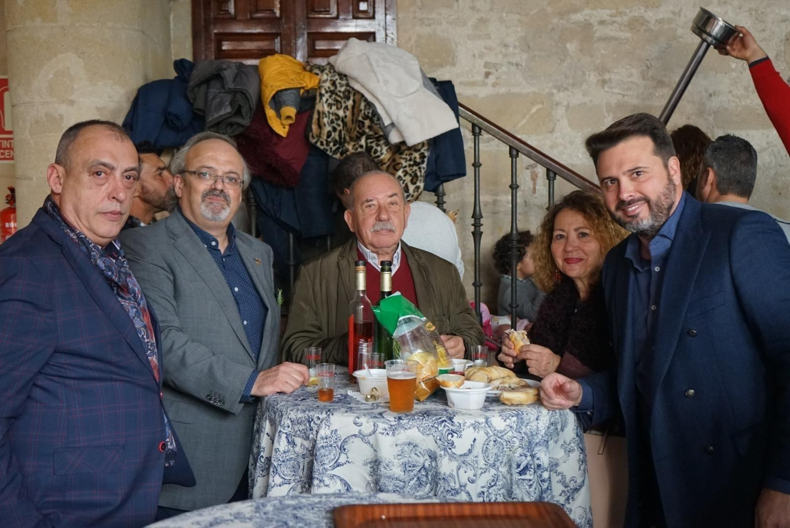 Imágenes de la zambomba de la Peña Buena Gente y Fundador