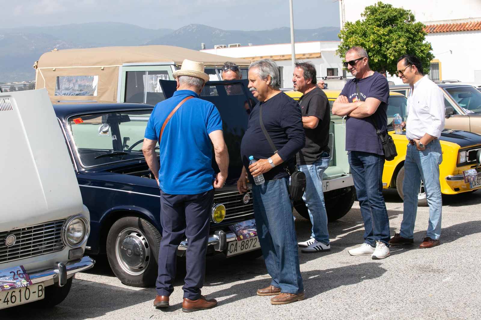 Fotos de la concentración de Seat 600 en Palmones