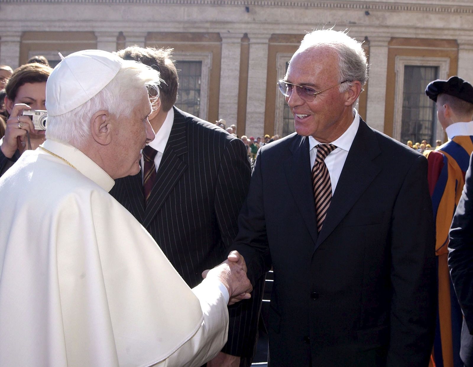 Las fotos de Beckenbauer, la elegancia del fútbol