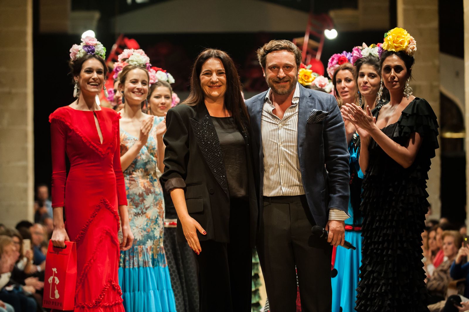 Pasarela Flamenca Jerez 2019: Amparo Maciá, fotos del desfile