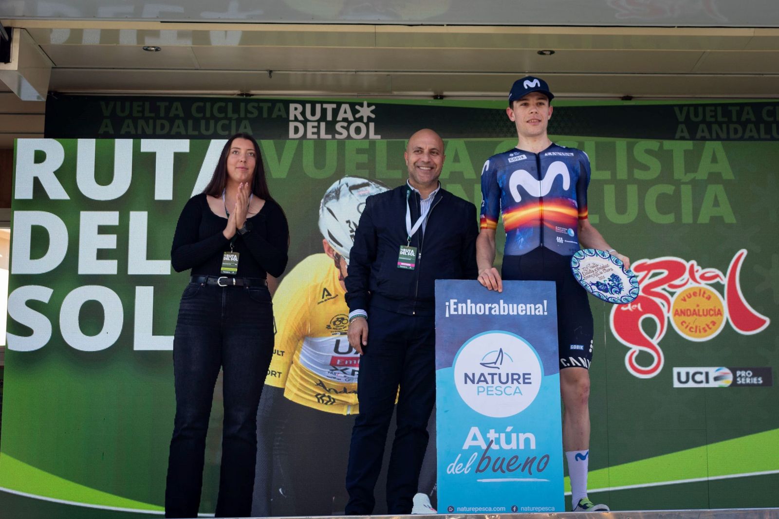 Las mejores imágenes de la segunda etapa de la Vuelta Andalucía - Ruta del Sol en Otura