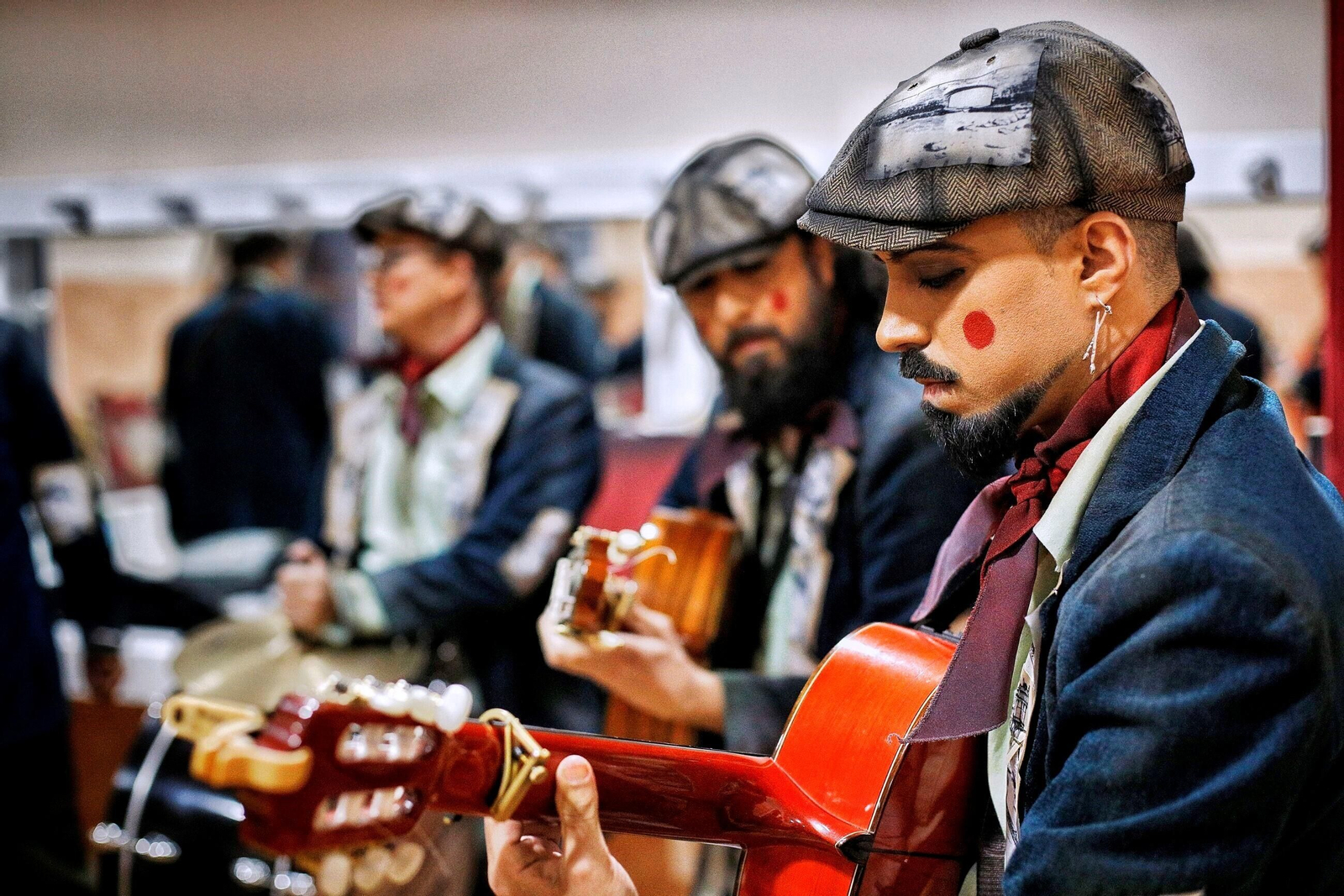 Comparsa 'Los retratistas'