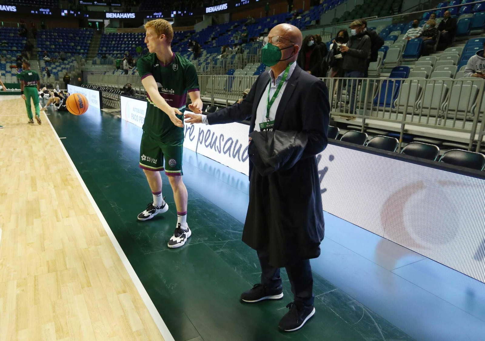 El Unicaja-Nizhny Novgorod, en fotos