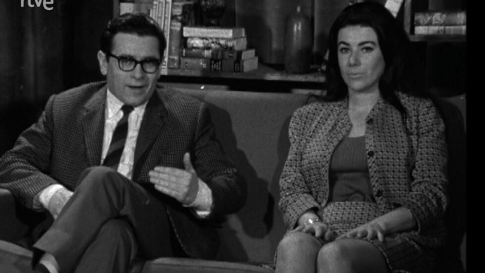 Antonio Mercero, director de 'Luz verde' y Luz Galas