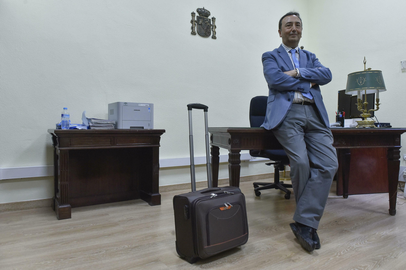 El magistrado Juan Antonio Calle Peña, ponente del caso ERE.