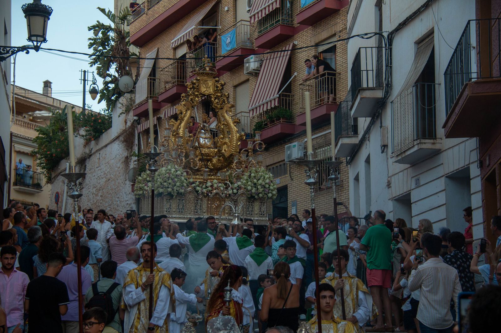 Motril y Almuñécar viven con ilusión los días grandes de sus patronas