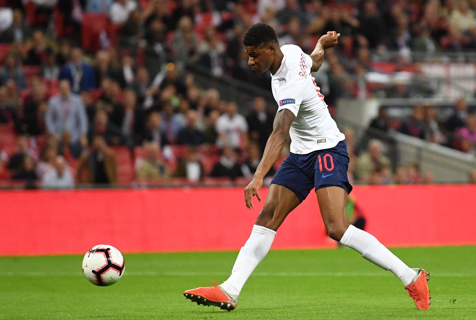 Las imágenes del Inglaterra-España