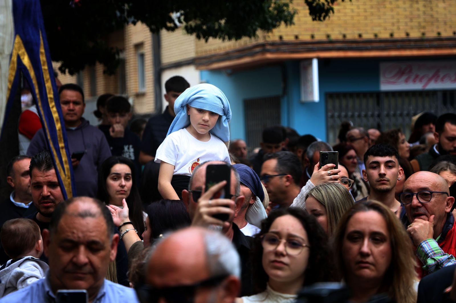 Imágenes de la procesión de la Virgen del Prado en el Viernes de Dolores