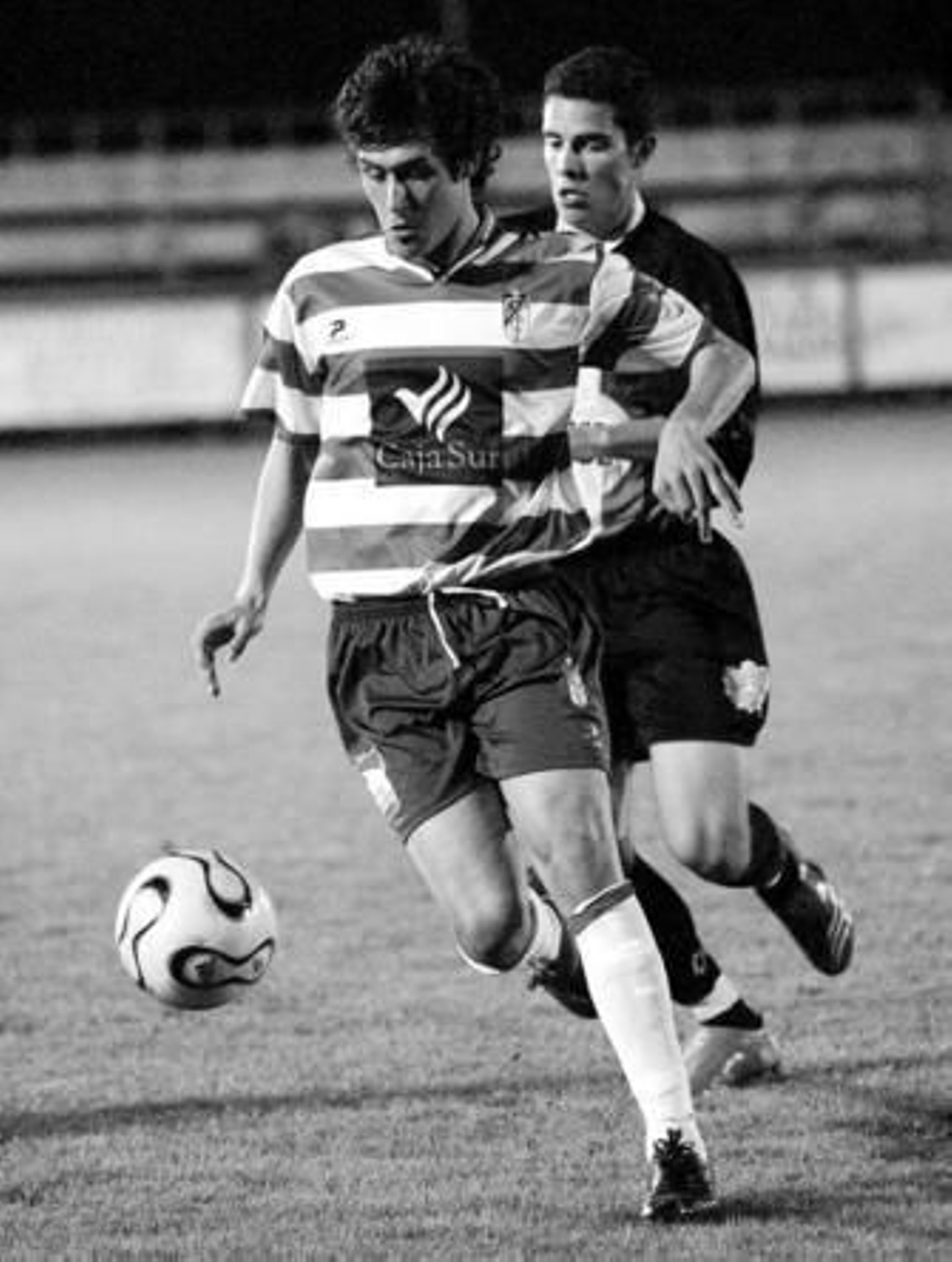 Iosu Villar jugó en la segunda parte en el amistoso de Armilla.