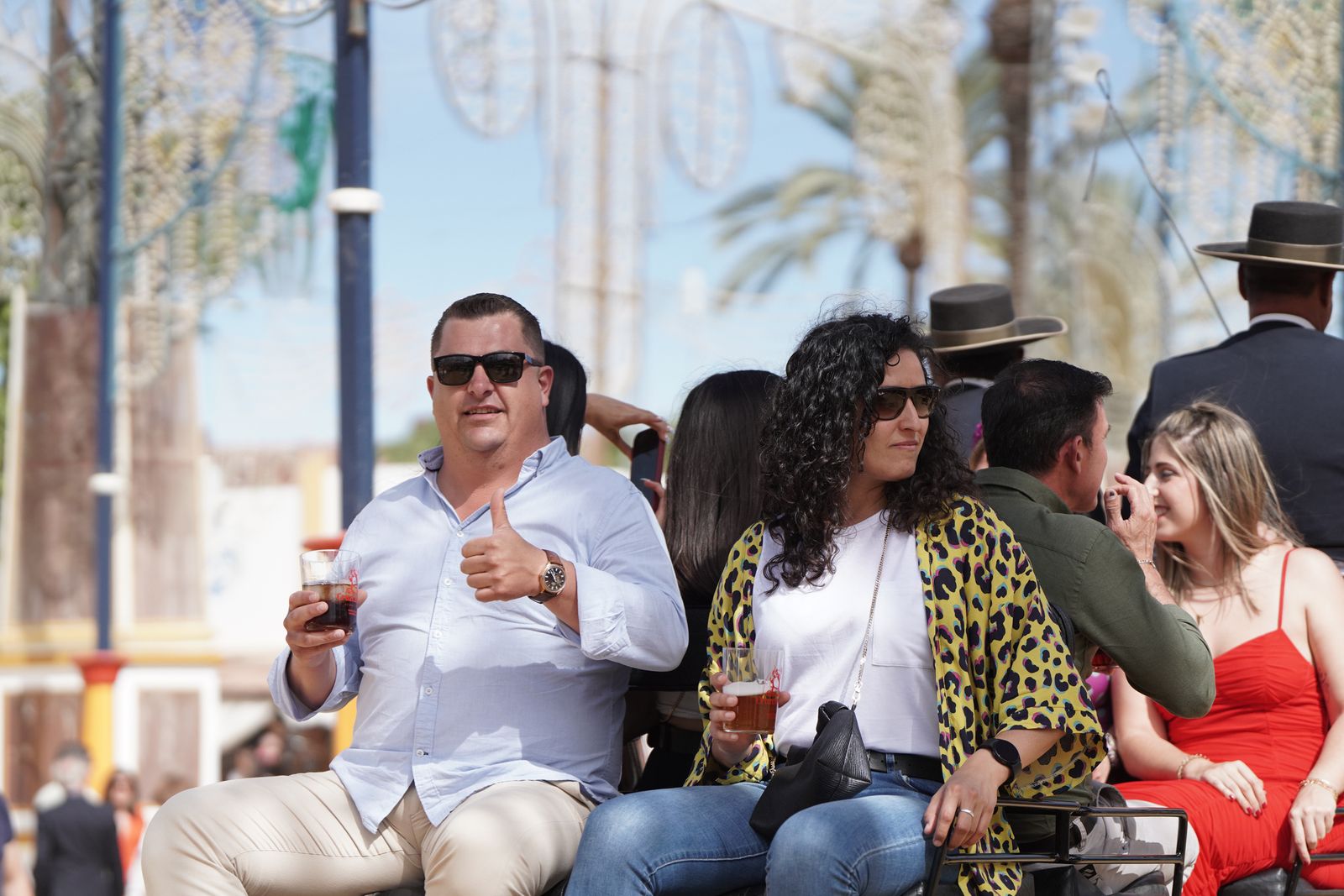 Búscate en las fotos  del jueves en la Feria de Jerez