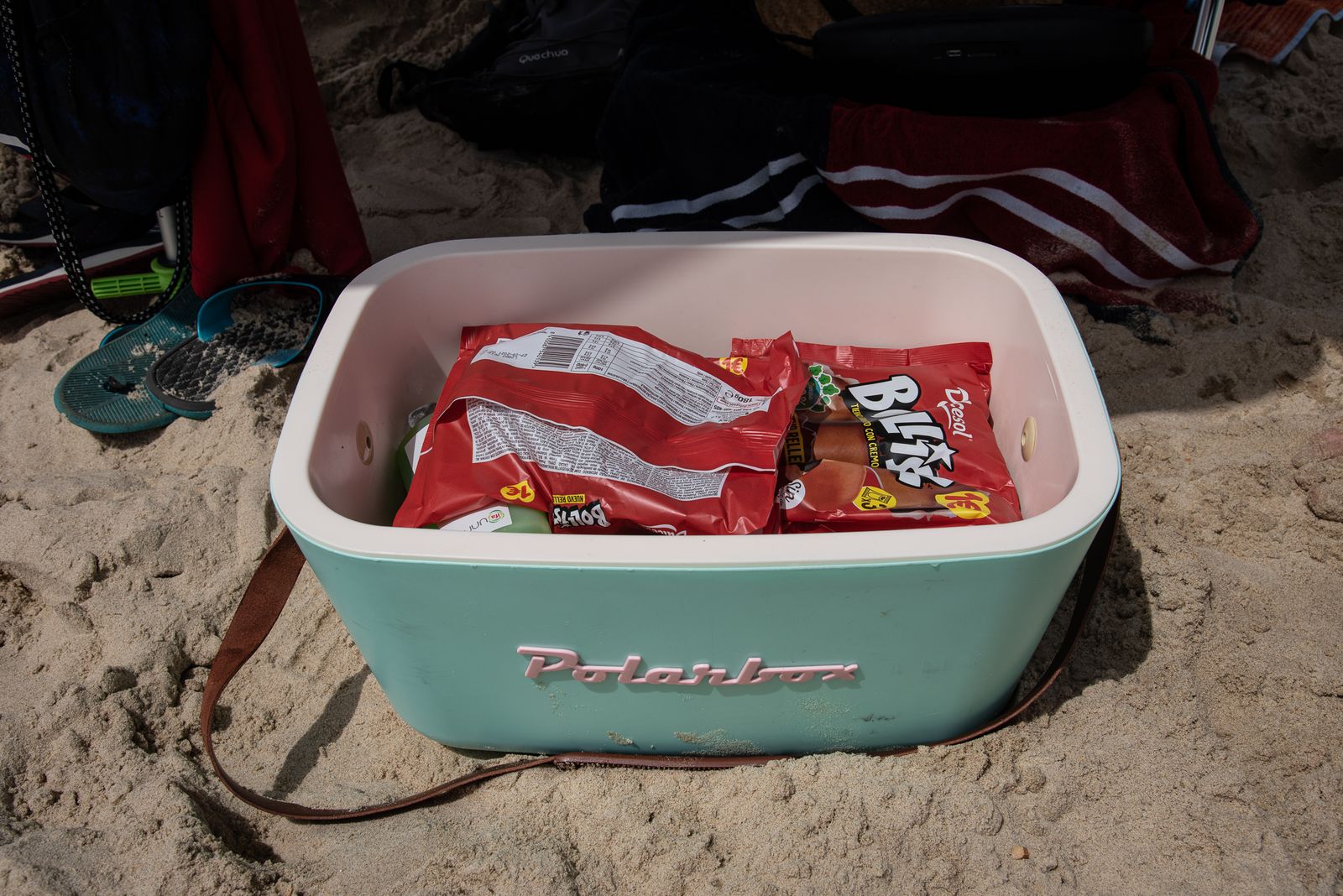 Ola de calor en las playas de Huelva