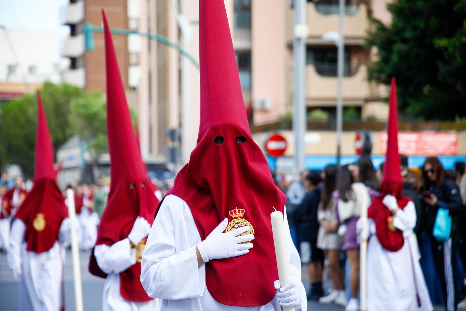 Coronación en la Semana Santa de Almería 2025