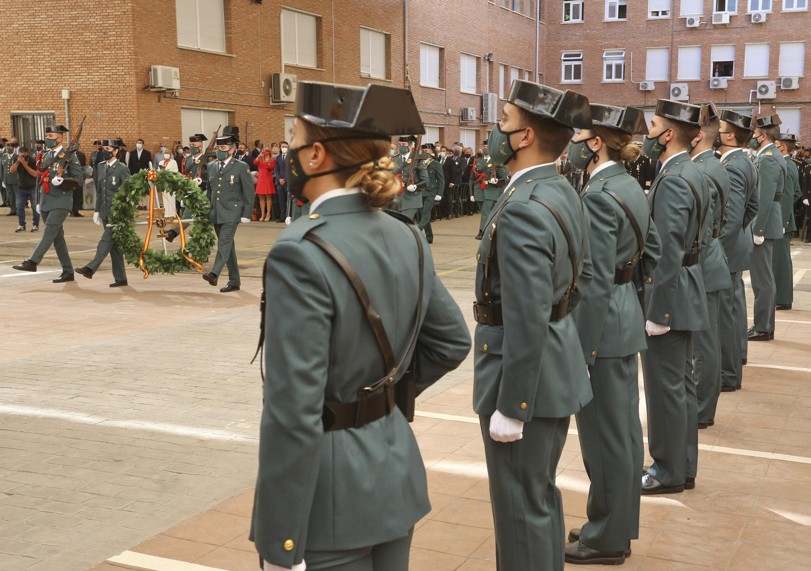 Las fotos de la celebración de la Patrona de la Guardia Civil en Málaga