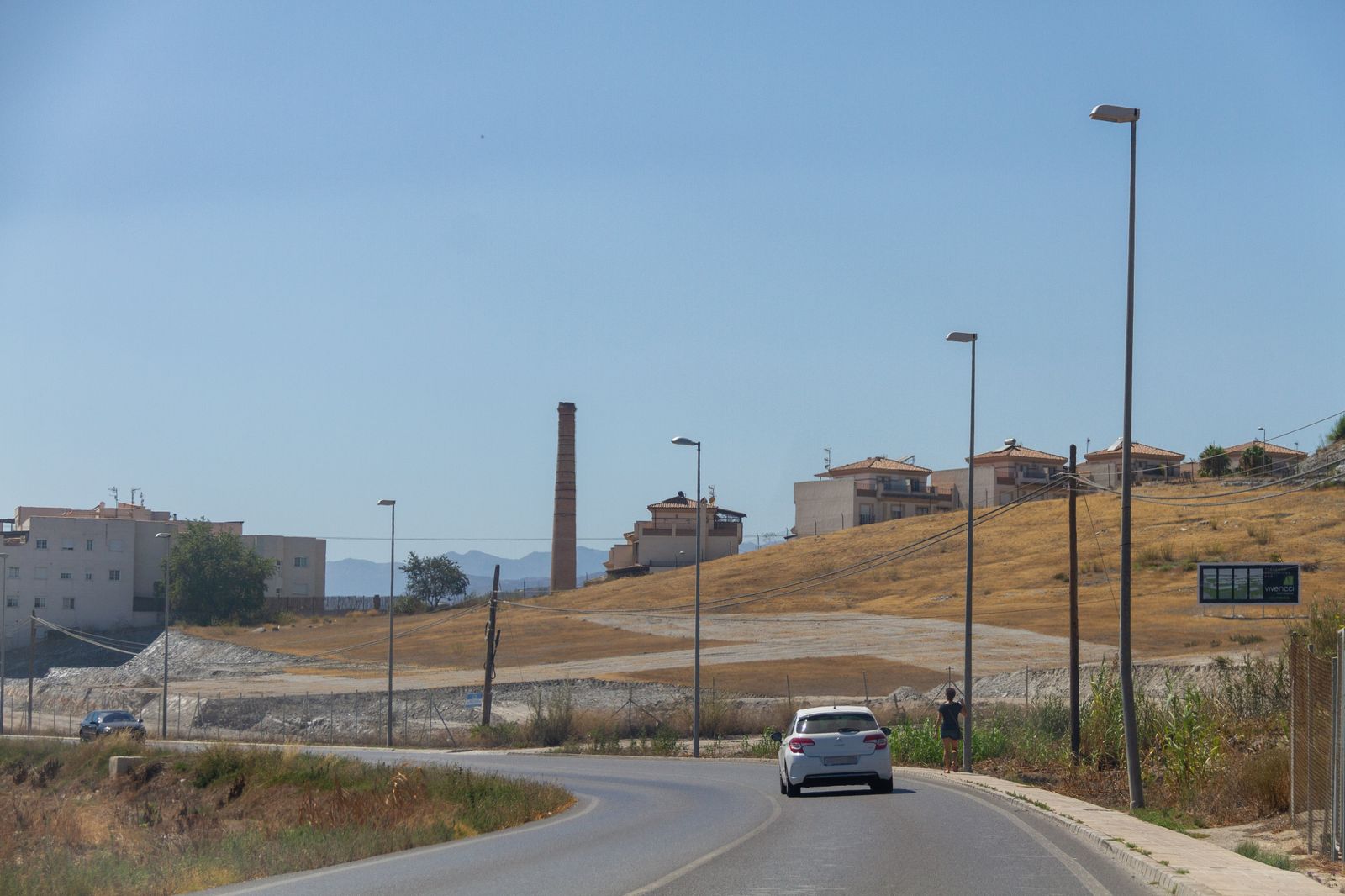 Imagen de archivo del inicio de las obras del acceso este de Motril