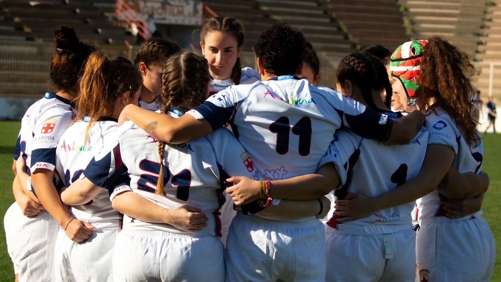 Corro de las jugadoras.