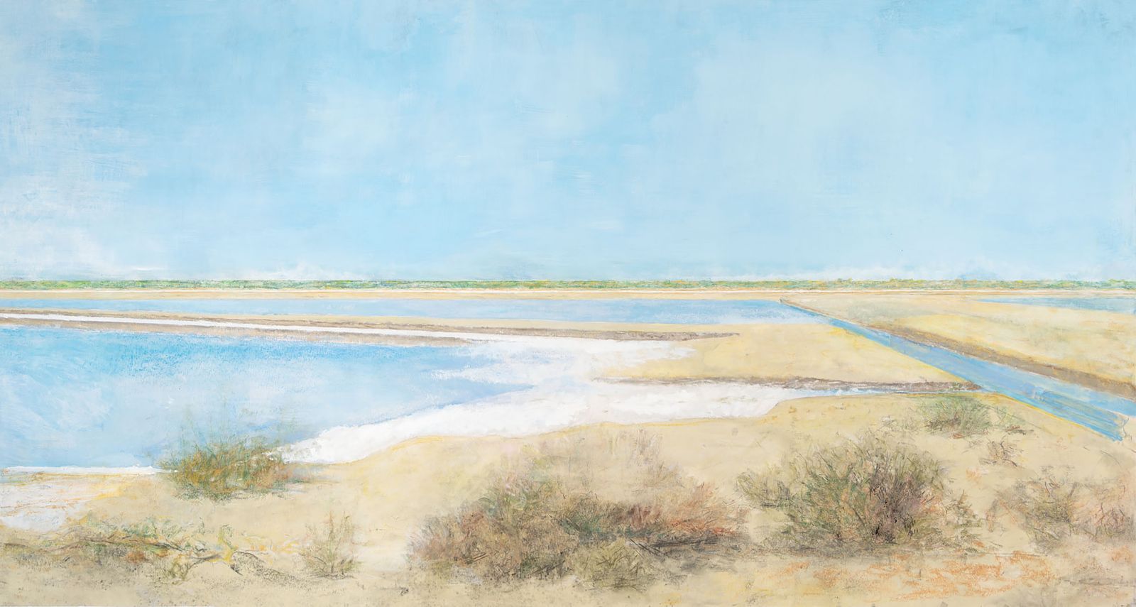 Una de las obras de Carmen Laffón.