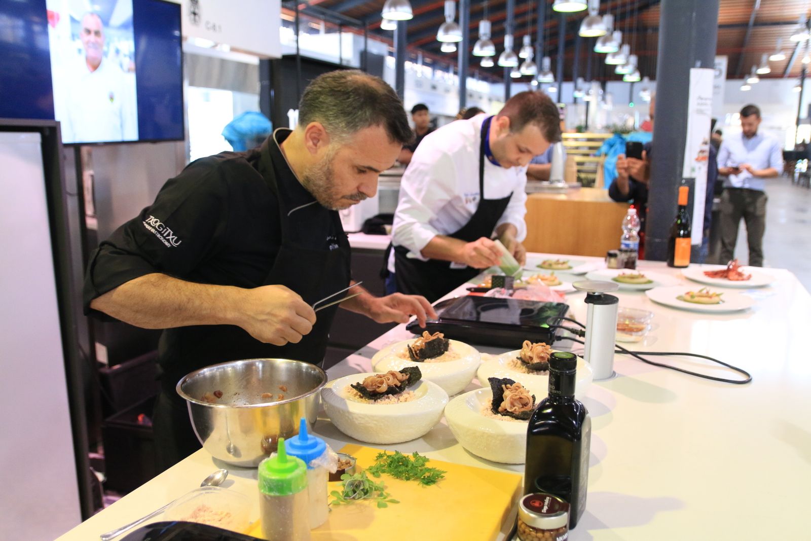 Imágenes de las mejores elaboraciones del Campeonato de Tapas de Almería