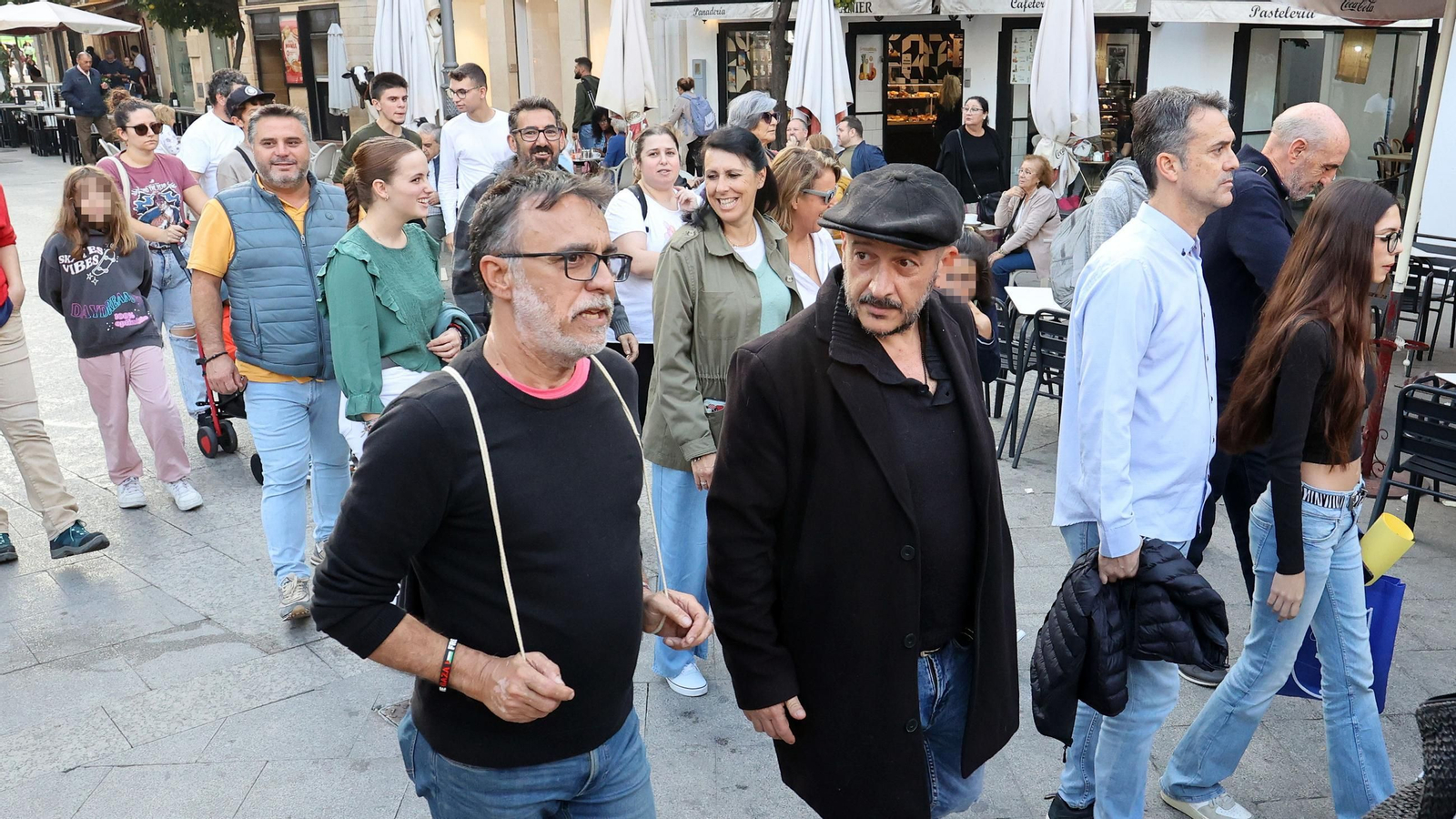 Manifestación de la Flampa de Jerez contra las faltas de recursos por necesidades especiales