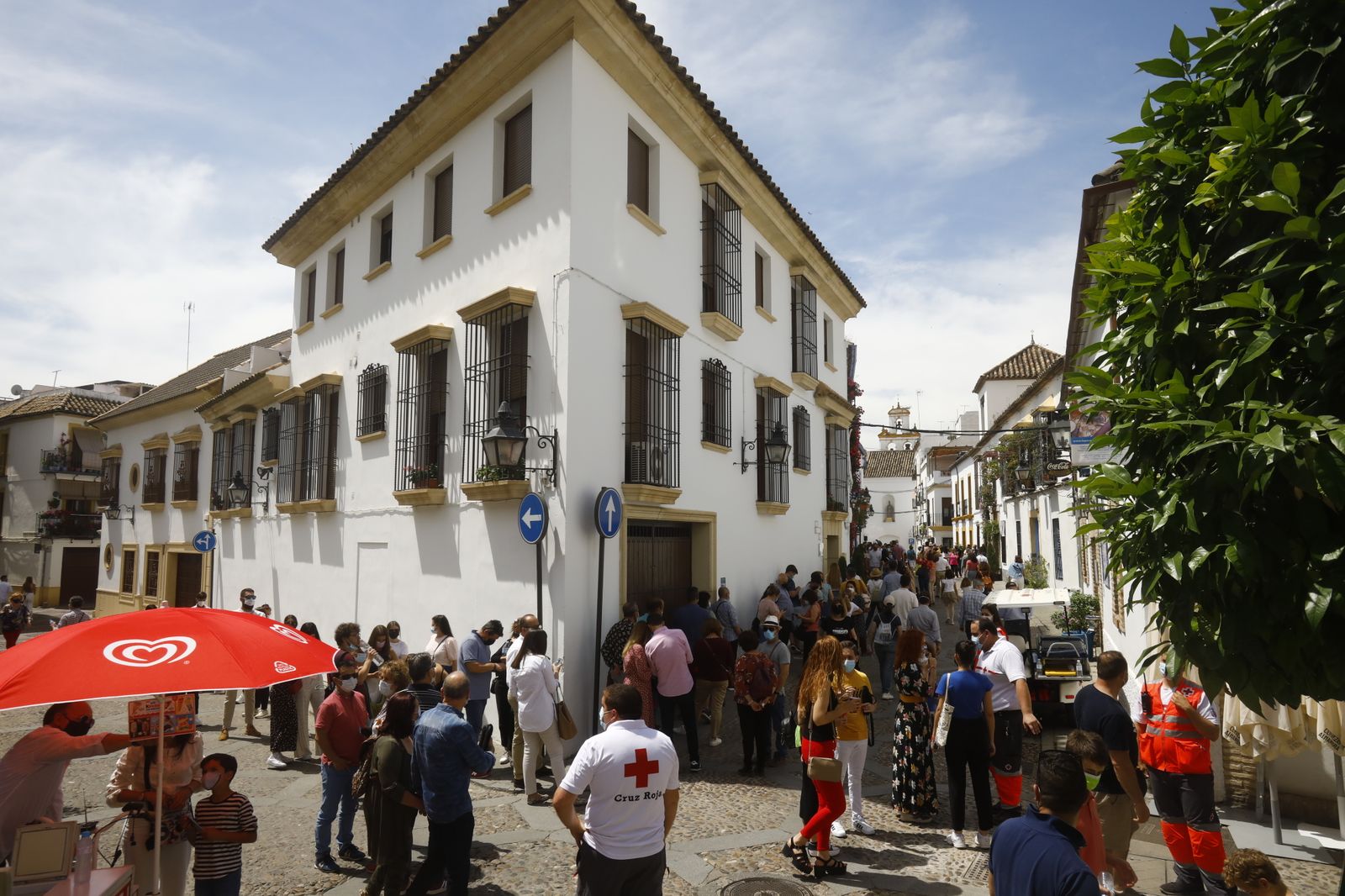Fotografías: Sábado de colas y bulla en los Patios de Córdoba