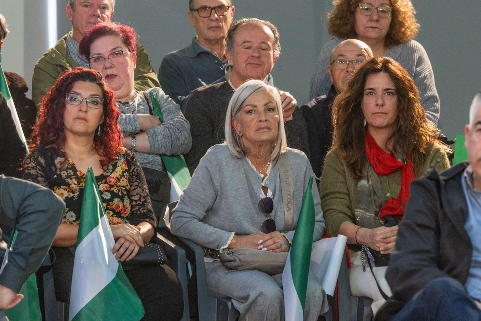 Acto en defensa de los servicios públicos para celebrar el 28F en Jaén
