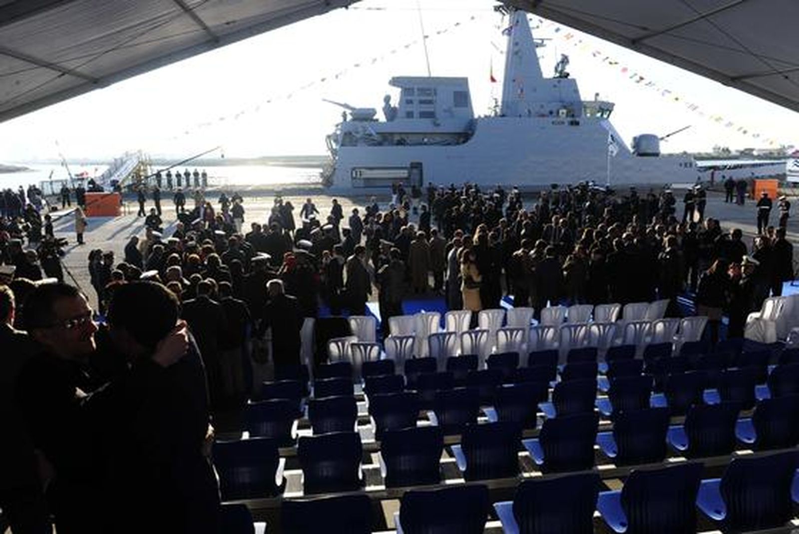 Navantia entrega el buque de Vigilancia Litoral Naiguatá a la Armada de Venezuela. 

Foto: Elias Pimentel