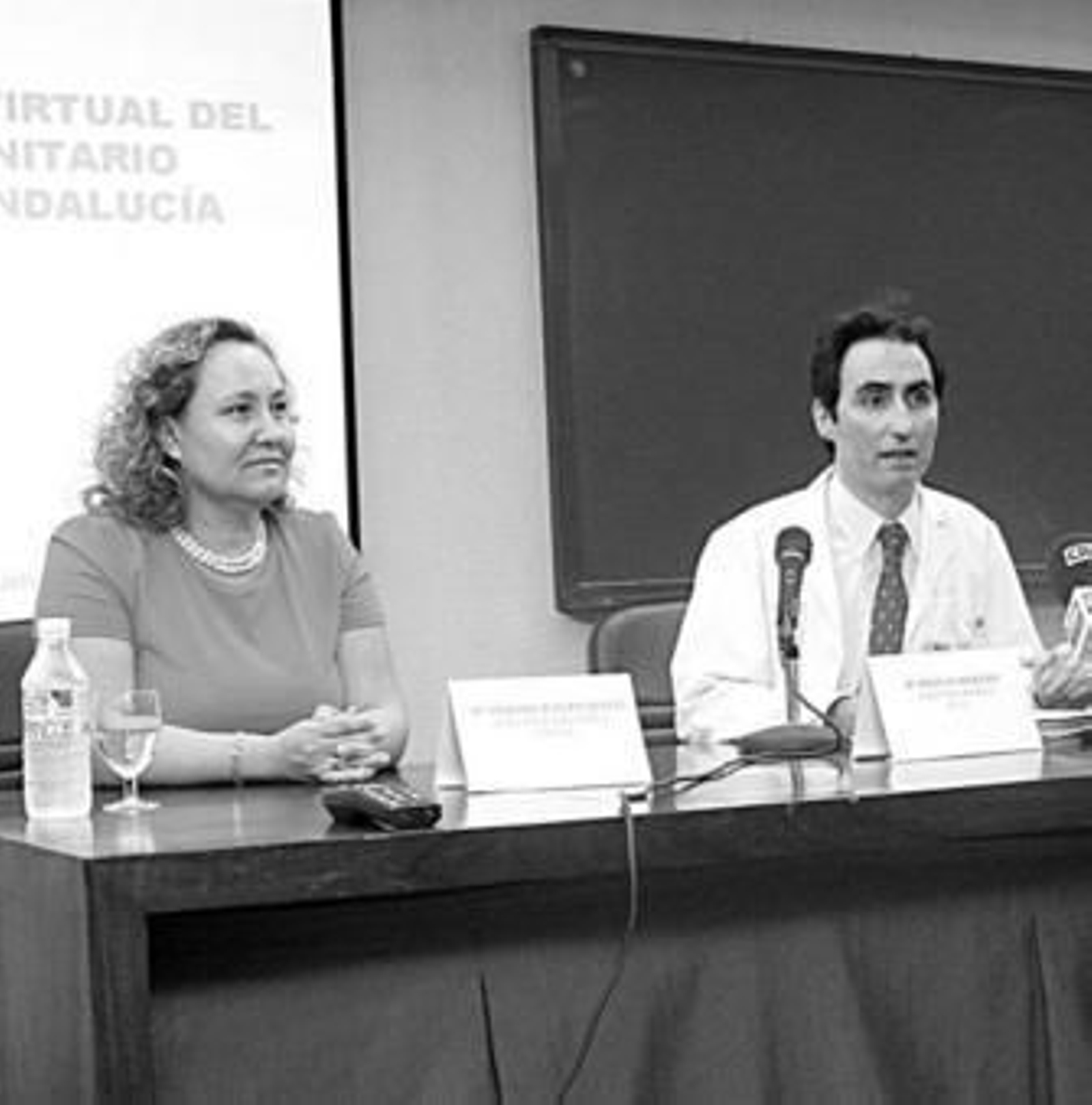 Verónica Juan y Basilio Bernad.