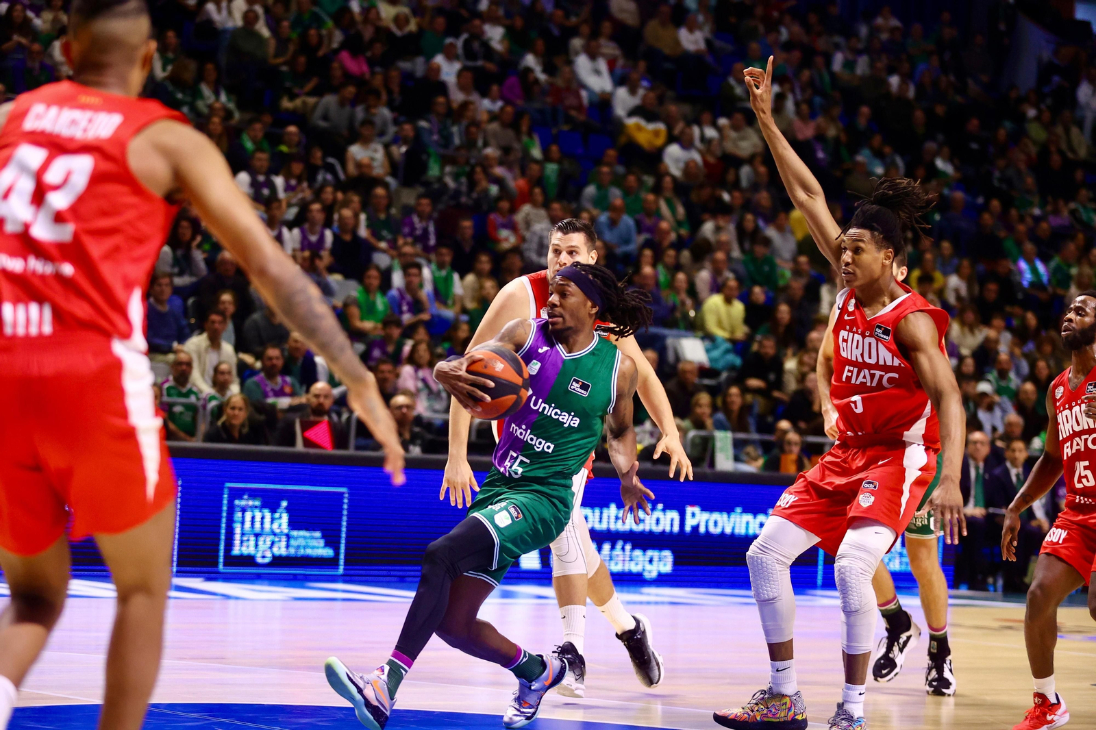 El Unicaja - Básquet Girona, en fotos