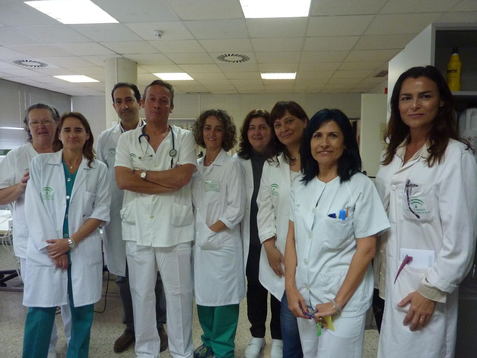 Profesionales de Anatomía Patológica y Oncología del Juan Ramón.