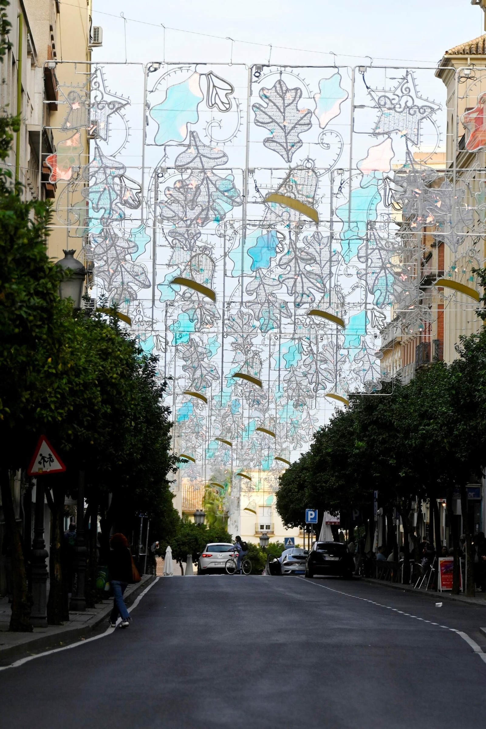 Luces de Navidad en el centro de Córdoba