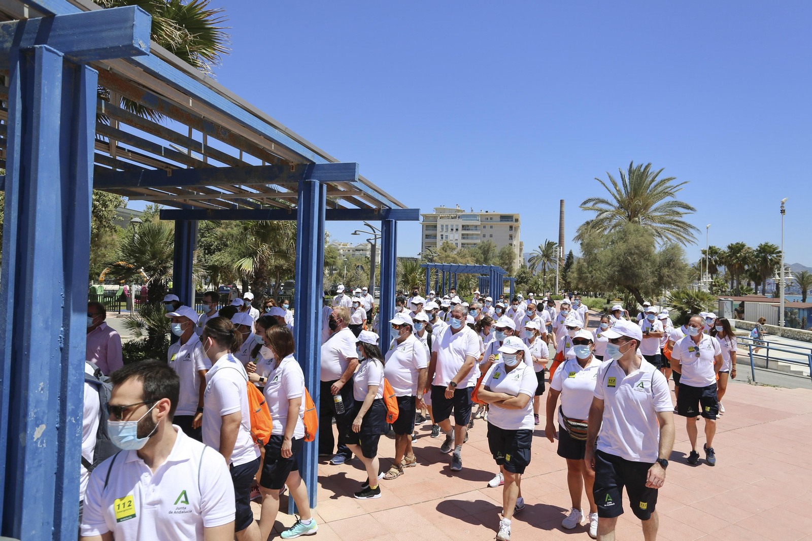 Fotos de los 90 vigilantes de la playa en Málaga capital
