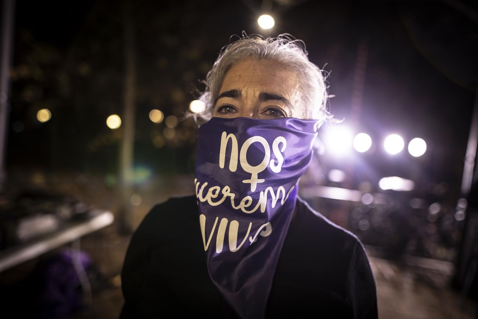 Todas las imágenes de la movilización de Granada contra la violencia machista este 25N