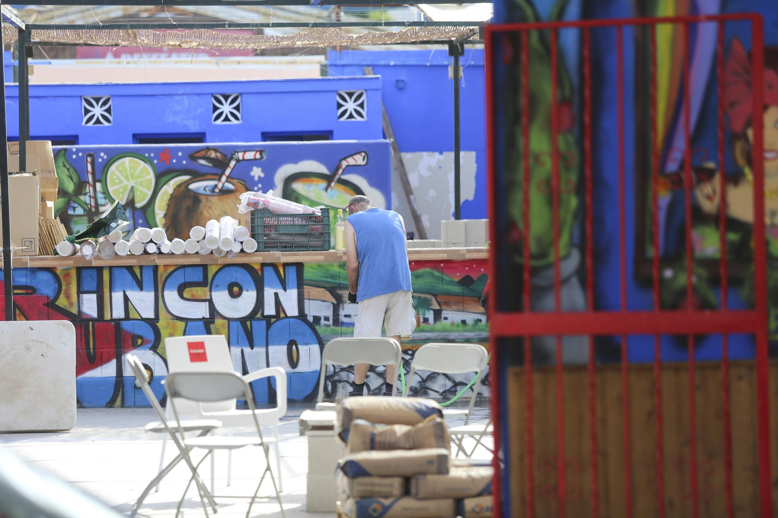 Las fotos de los preparativos para la Feria de Málaga 2019