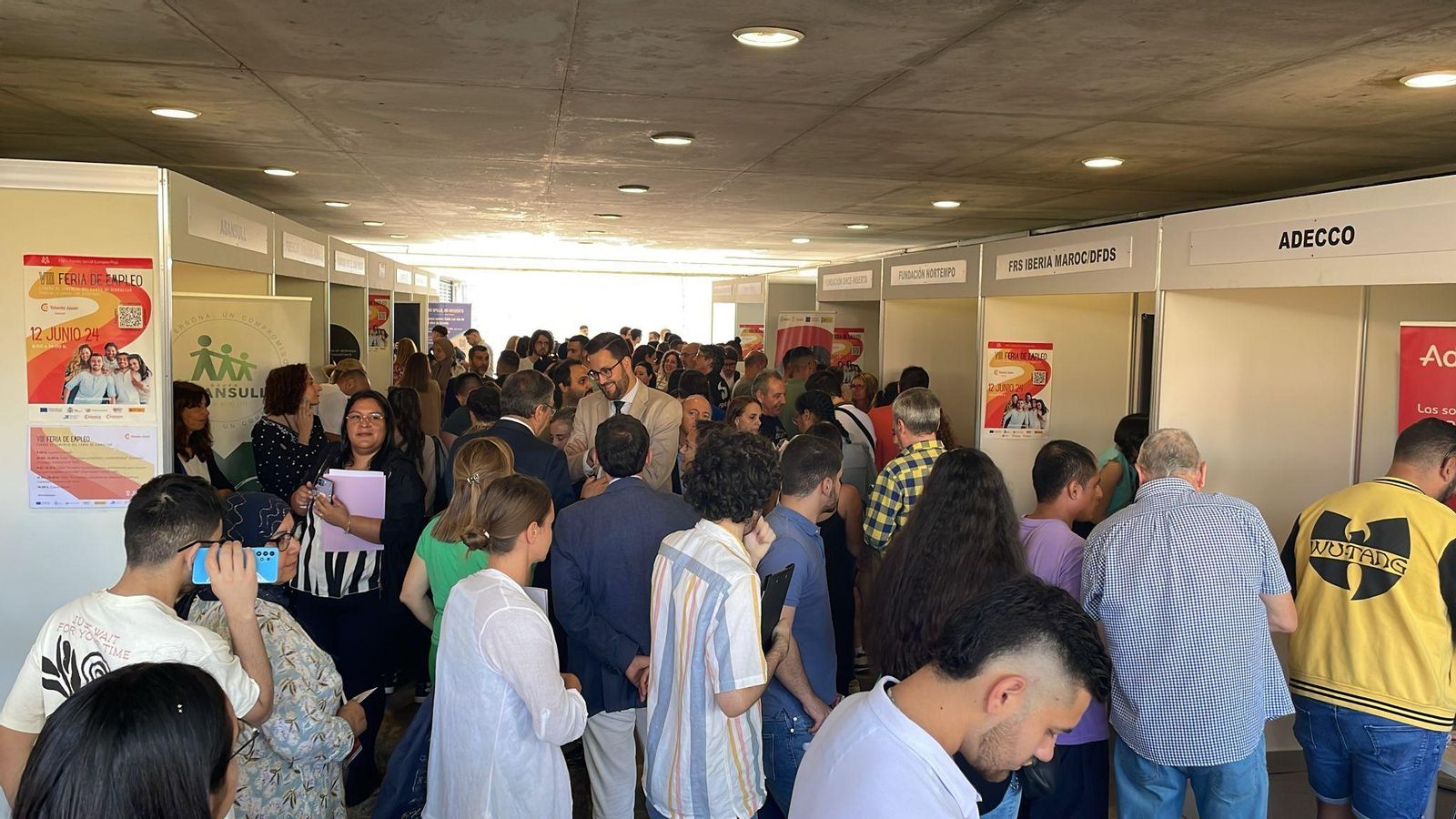 Gran participación en la Feria VIII de Empleo.