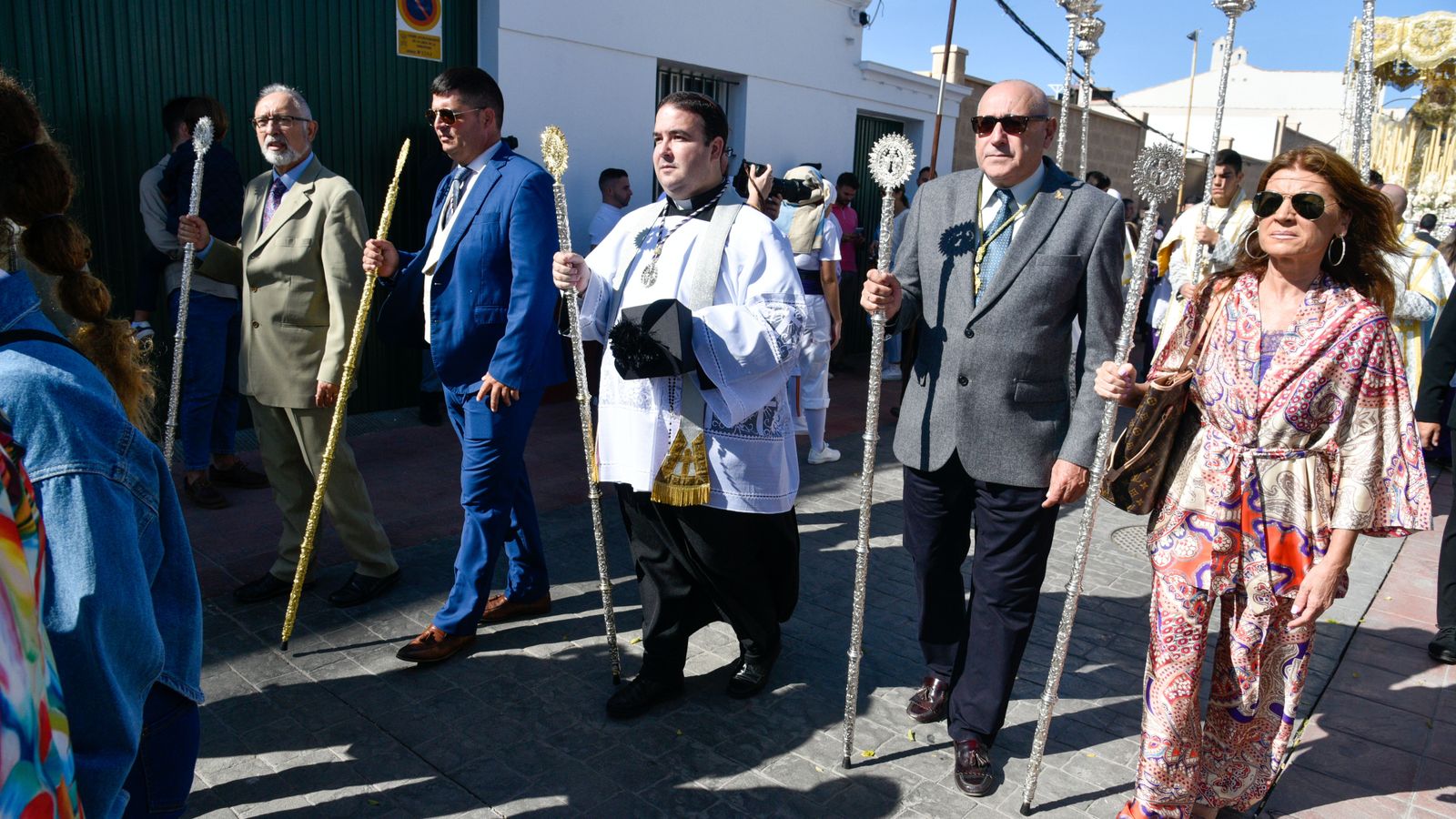 Procesión de la Virgen de La Salud en La Li´nea