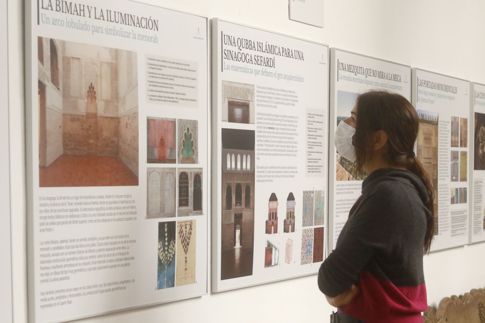 Las imágenes de la inauguración de ‘Paseo Matemático al-Ándalus’ en Córdoba