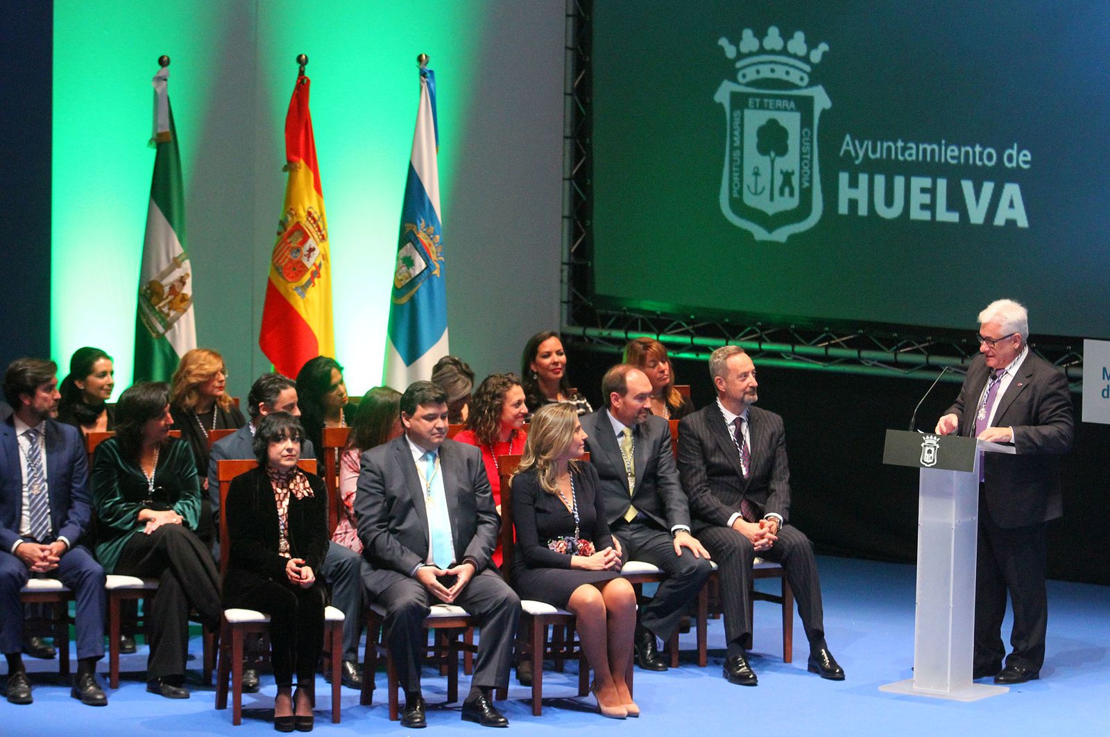 Imágenes de la entrega de las Medallas de Huelva 2018.