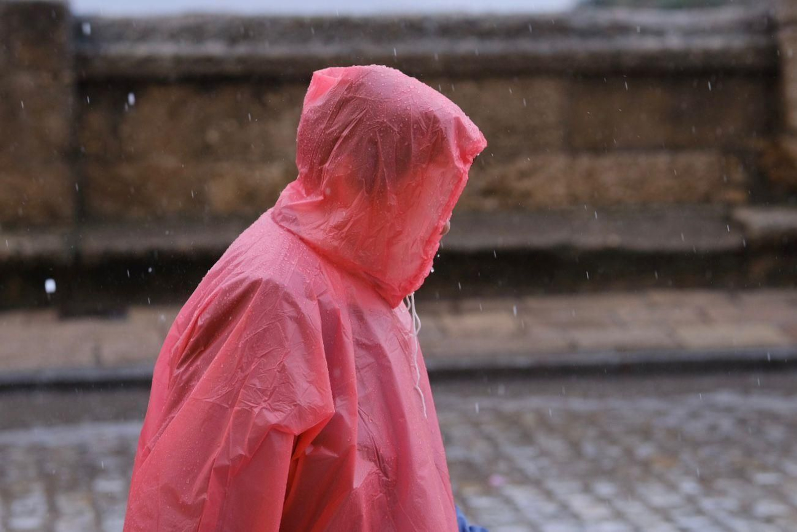 Las imágenes de la lluvia de la borrasca Karlotta en Ronda Las imágenes de la lluvia de la borrasca Karlotta en Ronda