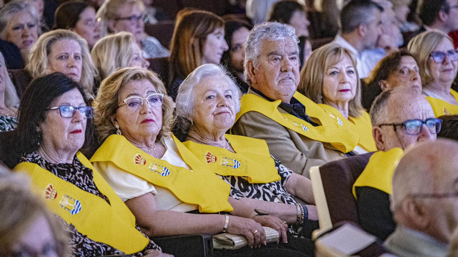 Graduación del curso del Aula Universitaria de Mayores de la UCA 2019-2024