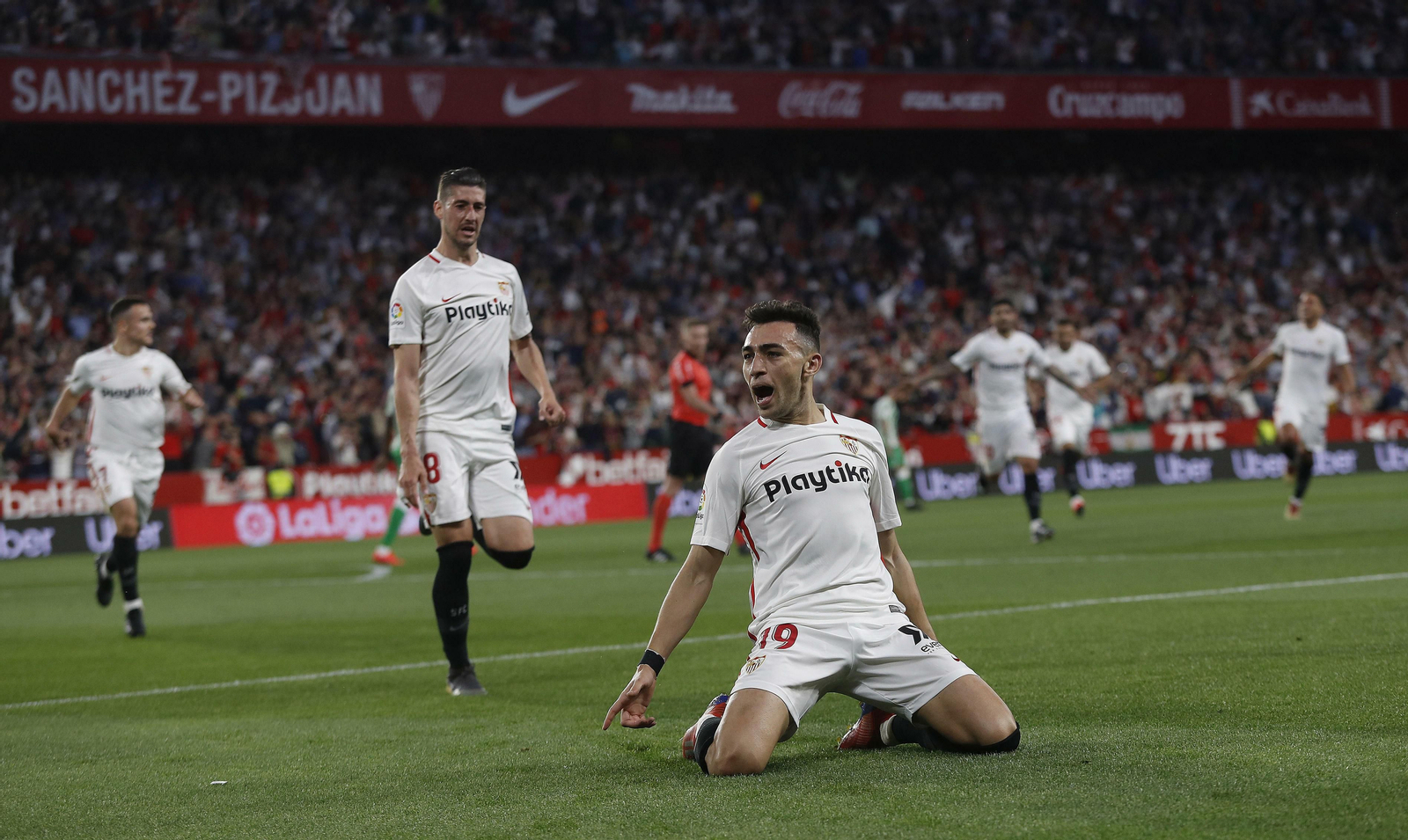 Las imágenes del derbi Sevilla-Betis