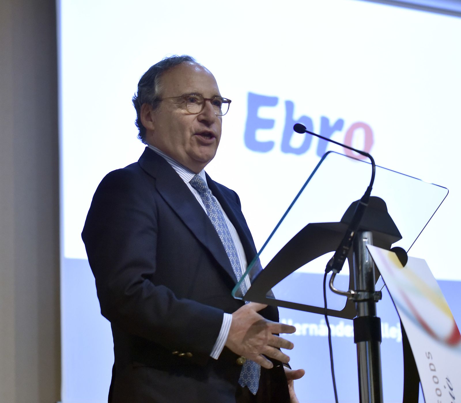 Antonio Hernández Callejas, presidente de Ebro Foods