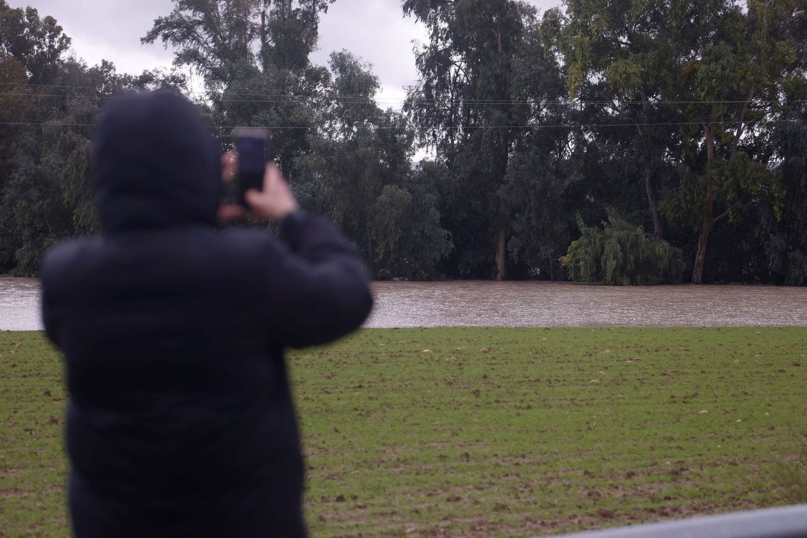 Los vecinos de Alcolea y de las parcelas de Guadalvalle siguen desalojando sus casas, en imágenes