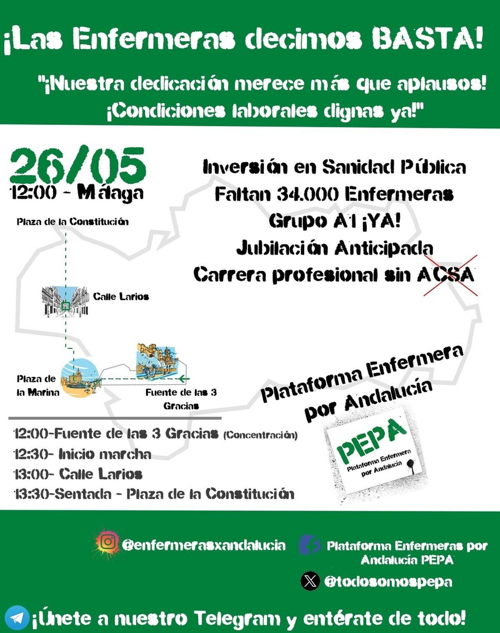 Cartel de la convocatoria de la PEPA.