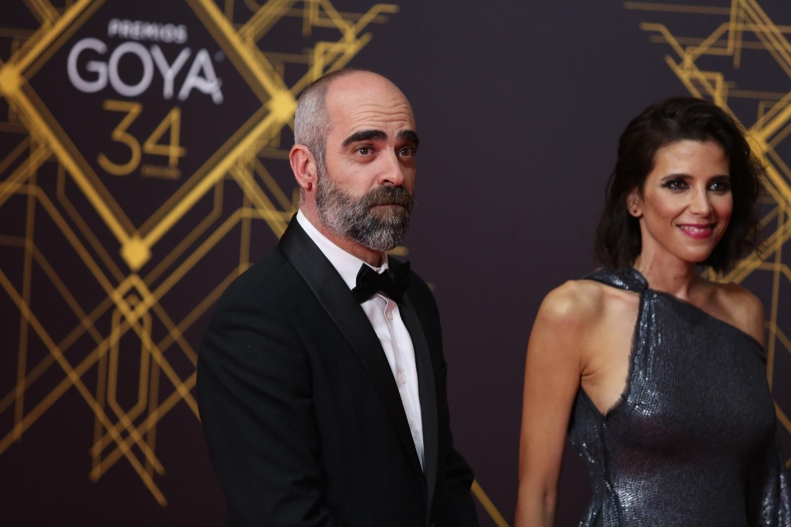 El actor Luis Tosar a su llegada a los Premios Goya de Málaga.