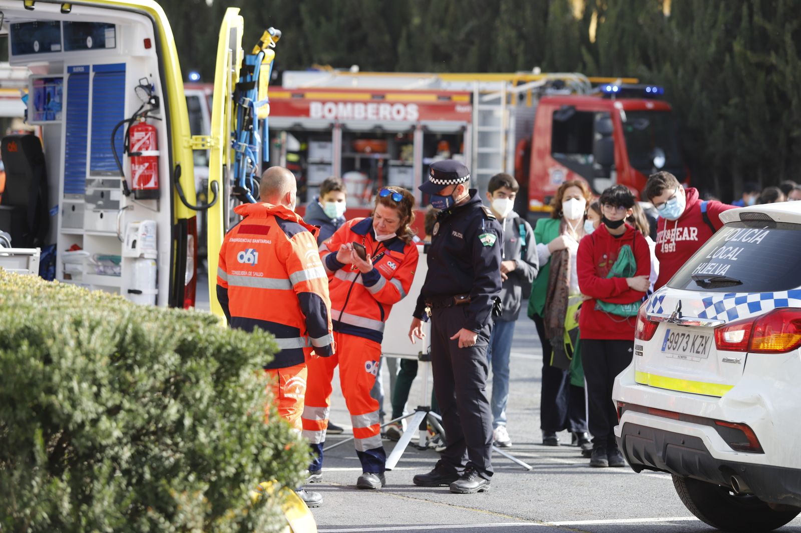 Imágenes de las actividades del Día Europeo del 112