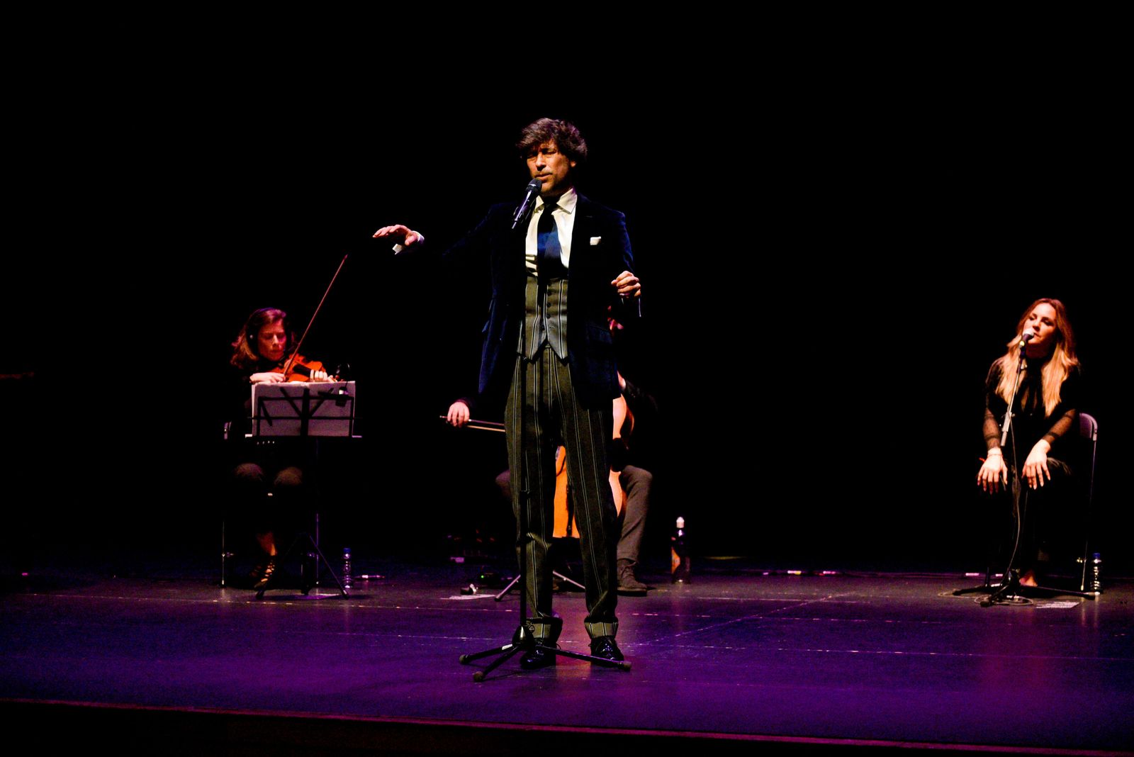 Manuel Lombo, durante una reciente actuación.